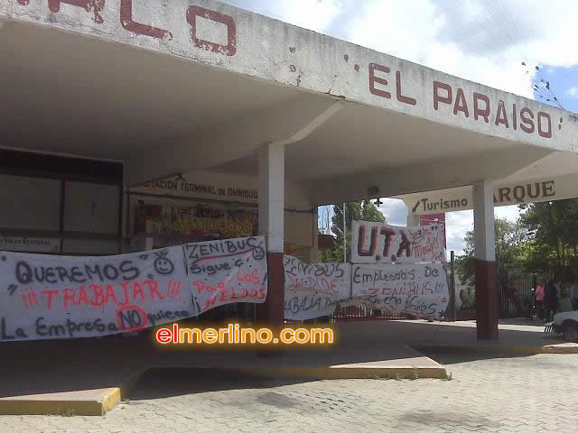 Terminalcartelesporelparo